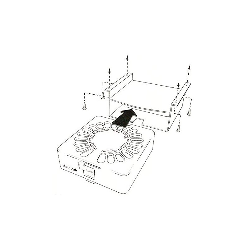 Accutab: 7 Day Pil Organiser & Dispenser