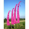 Bali Flag Polyester Aubergine 5 Metres
