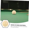 WOONEKY 4pcs White Billiards Training Cue Balls for Beginners Durable