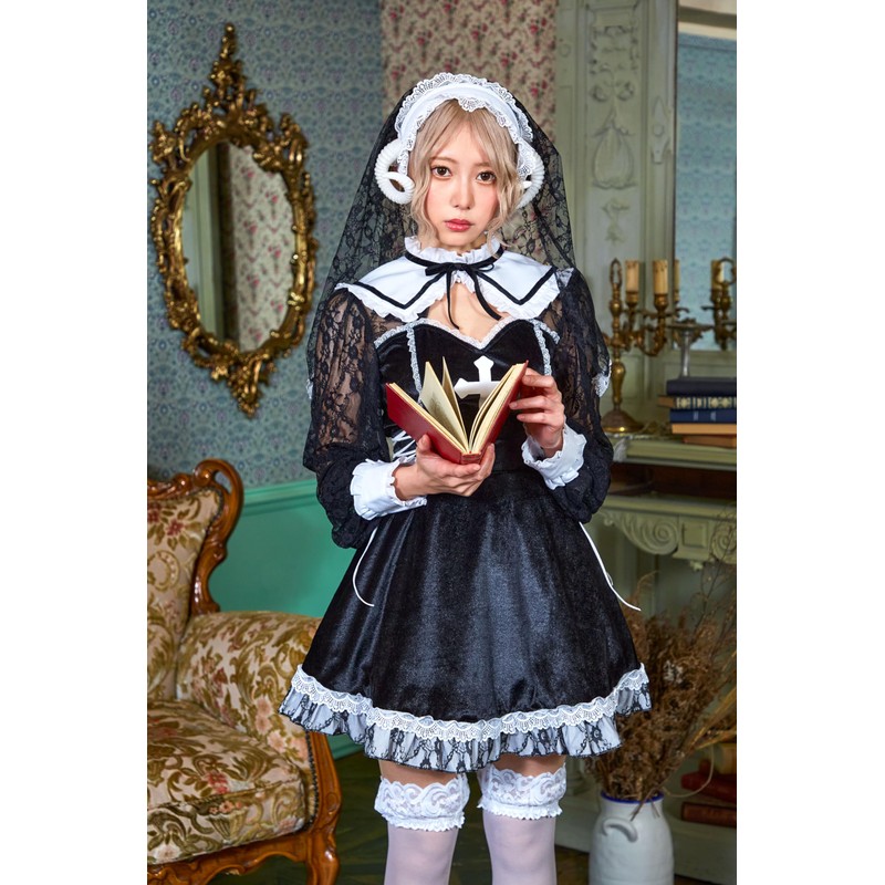 Clearstone Lady Animal Cosplay, Halloween, Sister x Sheep, Women's, Black