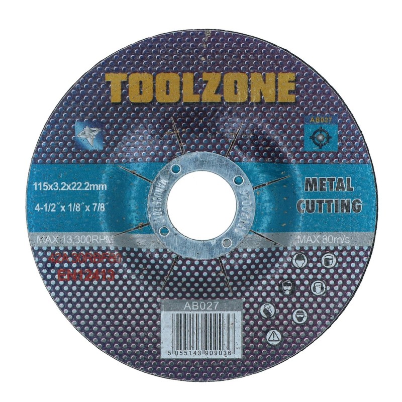 Metal Cutting Grinding 115mm / 4-1/2in. Angle Grinder Discs for