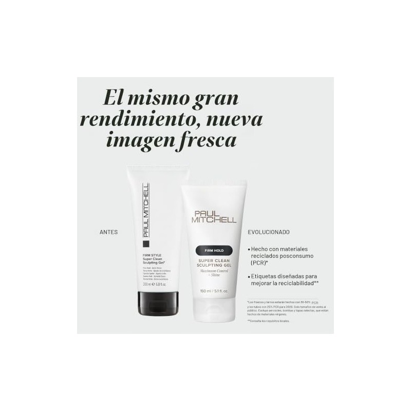 Paul Mitchell Super Clean Sculpting Gel,6.8 Fl Oz