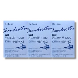 Dr.Lin Chondroitin 1200 Conreity MBP+K2 30 tablets 3 boxes / 닥터린 콘드로이친 1200 콘레이티 MBP+K2 30정 3박스
