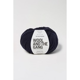 Wool and the Gang, The One Merino, Midnight Blue, 50g, Aran/Worsted