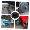 ABOOFAN 2pcs Heavy Duty Rubber Jack Stand Pads Non Slip