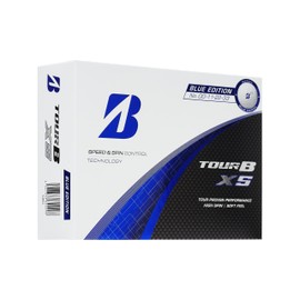 Bridgestone Golf Balls, Tour B XS 2024 Model, 12 Balls, White, BLUE EDITION S4BXJ
