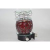 Nature's Enlightenment Red Crackle Design Dimmable Oil Burner Aromatherapy Lamp