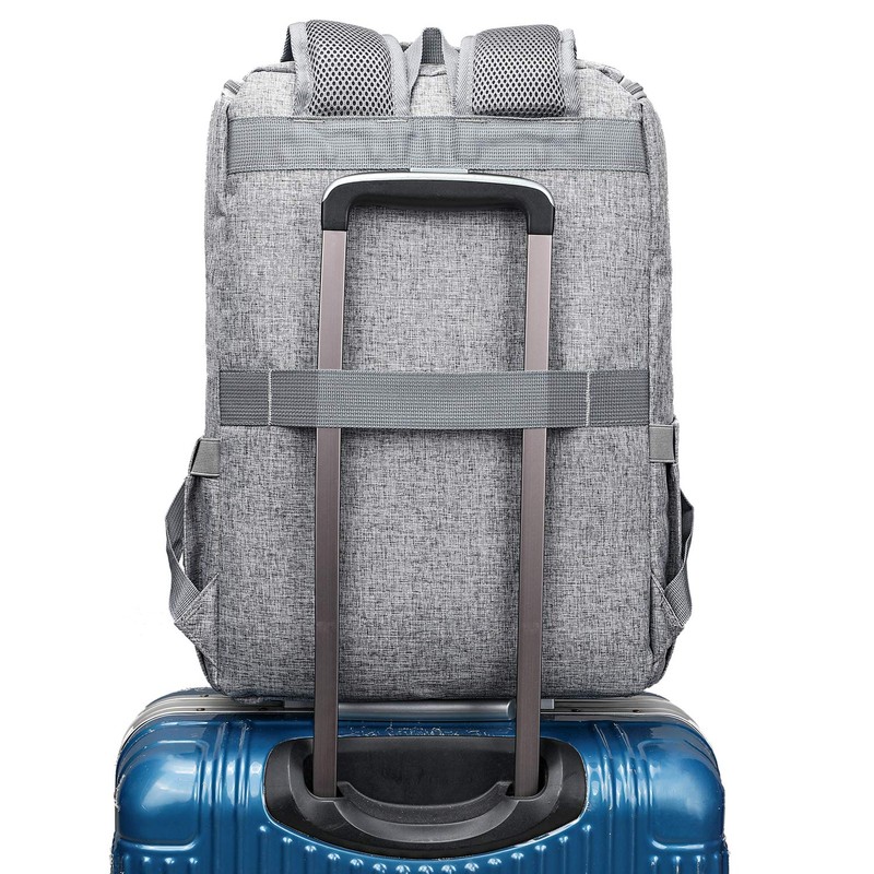 YALUNDISI Vintage Backpack Travel Laptop Backpack with usb Charging Port