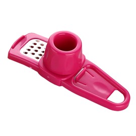 Garlic Grater Garlic Press Garlic Meat Grinder Crusher Grater Grater for Kitchen (Red)