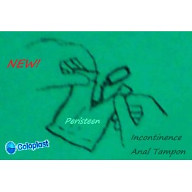 Coloplast (2) Small ENEMA PLUGS Coloplast Peristeen Fecal Incontinence Foam Rectal Tampon