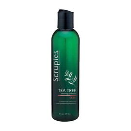 Scruples Tea Tree Conditioner - Refreshing Hair Conditioner with Jojoba Oil & Hydrolyzed Keratin for Frizz Control & Damage Reduction - Improves Shine and Moisturizes Dry, Brittle Hair (8oz)