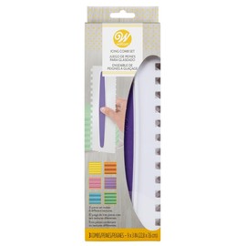Wilton Icing Smoother Comb 3-Pieces Set