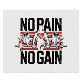 Azeeda 2 x 'Ohne Fleiß kein Preis' Mikrofaser-Objektiv- / Brillenreinigungstücher (LC00027812)