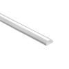 sourcing map 10mmx5mmx250mm Transparent Clear Solid Acrylic Semicircle Rod PMMA