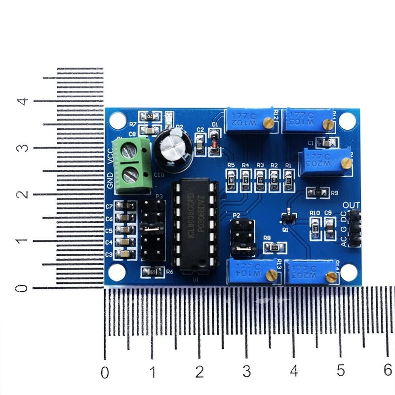 Fasizi ICL8038 Signal Generator Medium/Low Signal Frequency 10Hz-450KHz Triangular/Rectangular/Sine Wave