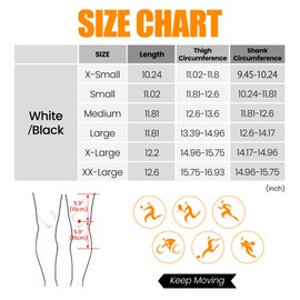 KRIYNAA Basketball knee pads, compression leg covers for teenagers and adults, wrestling knee pads, football volleyball, pickleball, weightlifting knee pads (1 white short knee pad, Small)