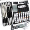 Four Candies 25PCS Art Mechanical Pencil Set, 3 PCS Metal