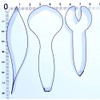 Iris Petal Cutter Set - 3 Pieces - Stainless Steel