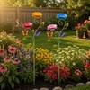 Butterfly Watering Station Garden Stakes Set of 2