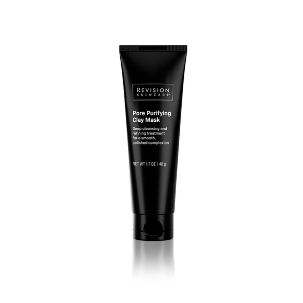 Revision Skincare. Pore Purifying Clay Mask, deep cleansing and refining treatment for a smooth, polished complexion, Black (Package may vary), 1.7 Oz