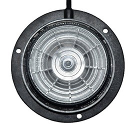 BLP20L9P CLEAR WHITE 12-30V DC UNDERCOVER LOW PROFILE LED EMERGENCY WARNING SAFETY BEACON
