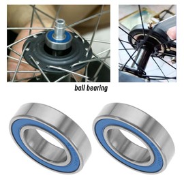 VGOL Pack of 4 Ball Bearings 6903-2RS Deep Groove Ball Bearing Steel GCR15 Bearing Accessories for Engines Bicycle Hubs Industrial Equipment