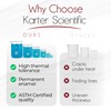 Karter Scientific, 3.3 Boro, Griffin Low Form, Glass Beaker Set