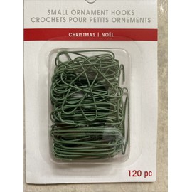 jhopiggy5 Green Small Christmas Ornament Hooks By Ashland - 3 Packs Of 120 Hooks (360)