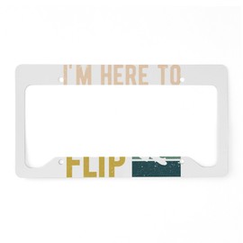 CafePress Skateboarder Kick and Aluminum License Plate Frame, License Tag Holder