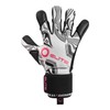 Elite Sport Nobre Art B Goalkeeper Soccer Gloves (White/Black/Pink, 10)