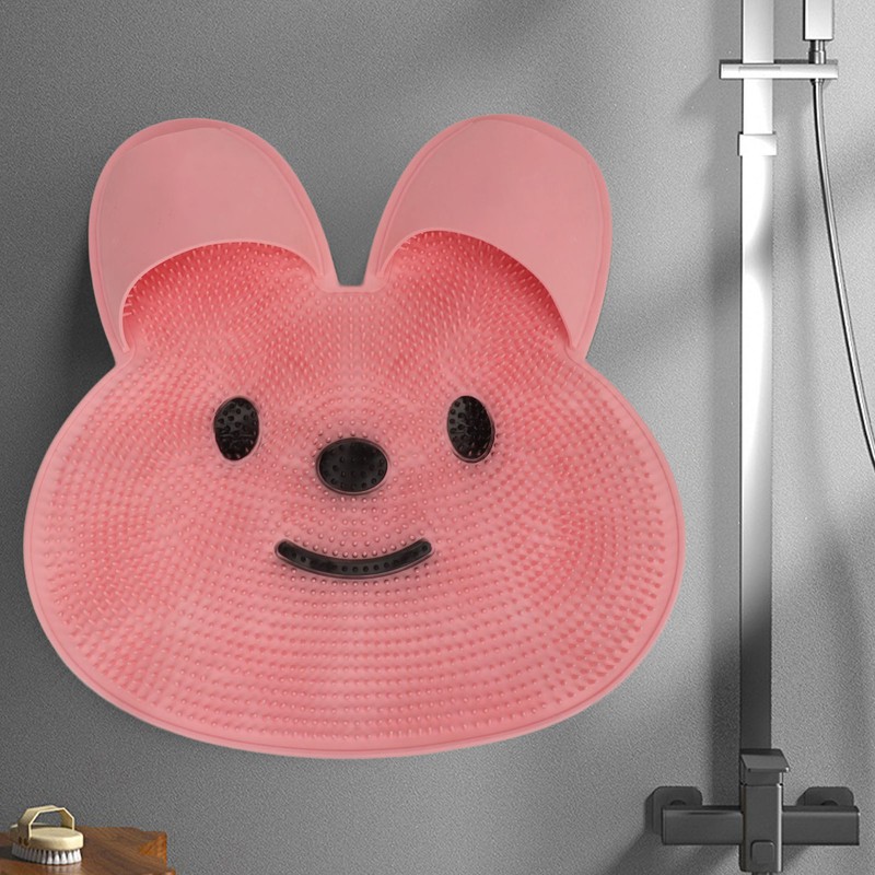 Foot Scrubber Mat Silicone Anti Slip Relieve Fatigue Remove Dead