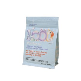 Purr fun No. 2 Biological Enzyme Deodorization Pet Bedding, 600g, 30 Days No Shoveling, for Lizards, Snakes, Turtles, Reptiles, 1.38 Pound (Pack of 1)