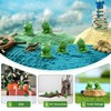 50Pcs Mini Resin Frogs Miniature Tiny Frogs Figurines Garden Decor