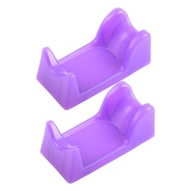 FOMIYES 2pcs Bracket Machine Electric Nail Polisher Manicure Kit Grinder Nail Drill for Gel Nails Nail Kit Stand Nail Drill Holder Efile Tools Mountable Clippers Fake Buffing Plastic Abs