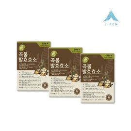 LifeN 초록마을 입점라이프엔 7무첨가 진곡물발효효소 3g x 30포 3박스 Green Village Life En 7 Additive-Free Jin Gok Mul Fermented Enzyme 3g x 30 Packs 3 Boxes