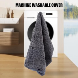 Nogsay Covers for Dog Beds, Replacement Dog Bed, Soft Plush Cover, Waterproof, Washable, Removable Cover for Pets, Dog Cushion (XL: 112 x 89 x 15 cm)