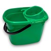 Robert Scott Green Mop Bucket & Wringer - 1x12ltr