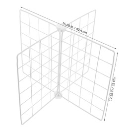 LABRIMP Iron Refrigerator Parts Fridge Wire Dividers Chest Freezer Separator Space Maximizing Fresh Storage Solution
