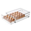 vacane 24 Capacity Egg Holder for Refrigerator Organizer Bins, BPA
