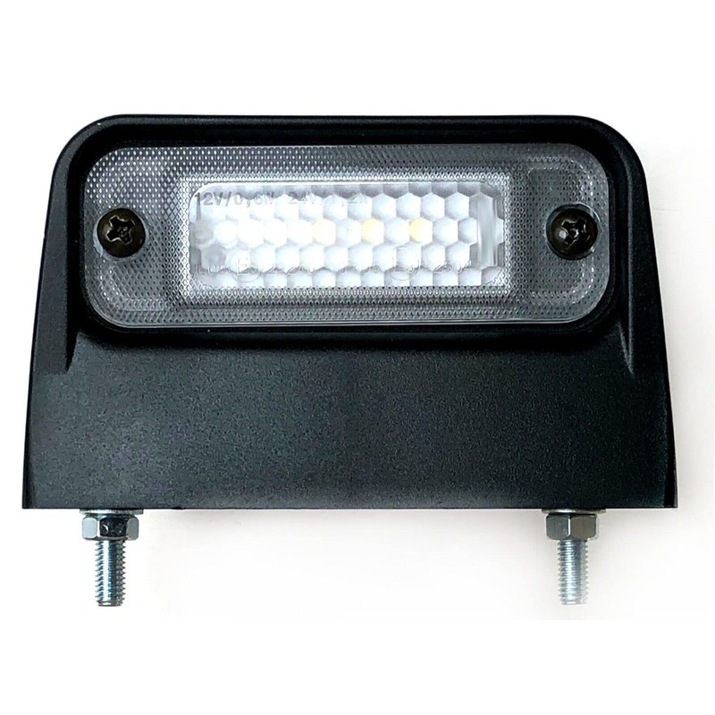 MelTruck® 2x LED Number Plate Light with Type F1 Contacts