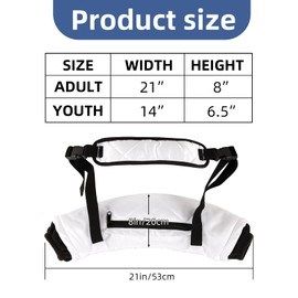 Football Hand Warmer,Hand Warmers Muff Football Warmer Bag Zipper Pocket HandWarmer Pouch Hand Muffs Golf Hand Warmer Pouch with Waist Strap Ideal for QBs, RBs, Receivers, Coaches (Black+White, L)