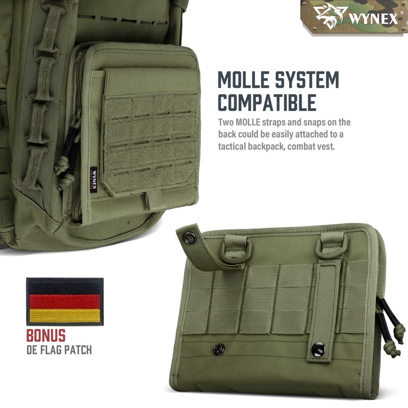 WYNEX Tactical Folding Bag for Administrator Molle Tool Bag with