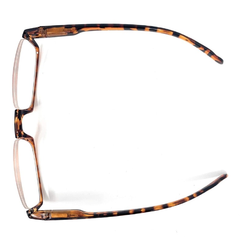 The Modesto Semi-Rimless Half Reader Half Moon Reading Glasses for