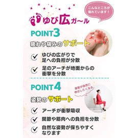 【セラピスト監修】 足指 広げる 足指サポーター 水洗い可能 男女兼用 5足セット（1袋2個入りｘ5セット）