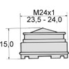 Kit 5 Pieces Aerator Filter Cache Cascade STD/M 24 x