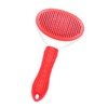 Self-Cleaning Slicker Brush One-Click Fur Release Deshedding Grooming Tool for