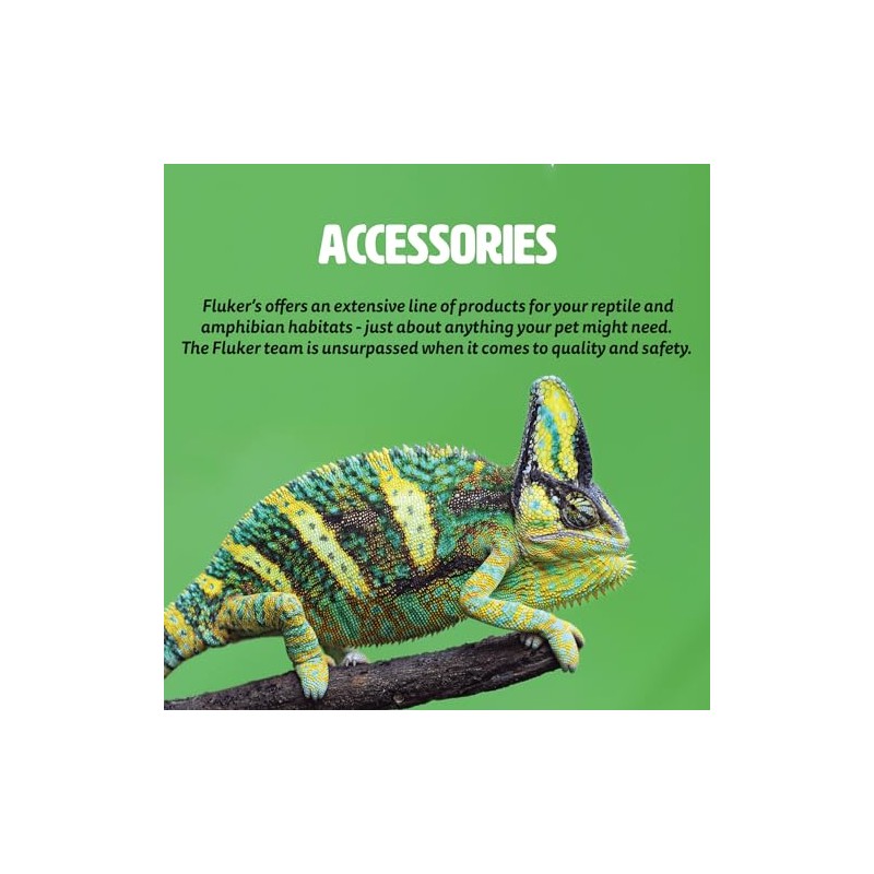 Fluker's Thermometer for Accurate Terrarium Readings, Flat Style