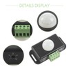 Elqater Automatic Sensor Switch IR Infrared Detector Light Switch Module