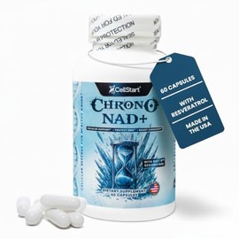 Suplemento de resveratrol NAD+ 60 cápsulas de 500 mg | Suplementos antienvejecimiento y de apoyo celular para mujeres y hombres - Suplemento NAD fabri