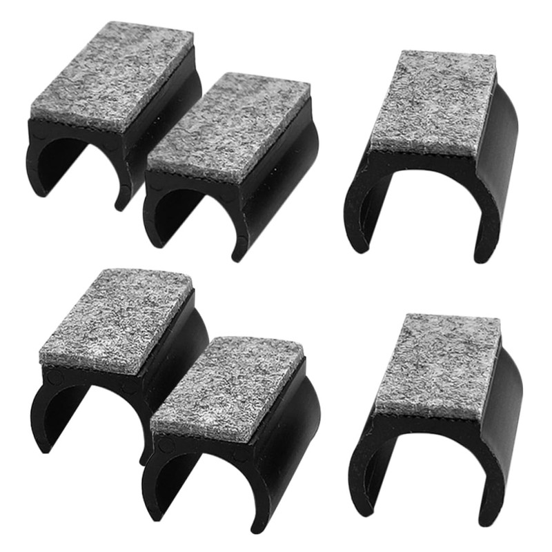 Tofficu 4sets Non Slip Chair Leg Protectors Durable U Shaped